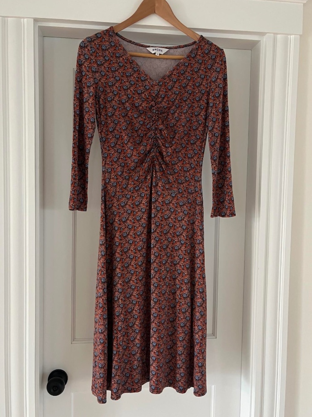 Brora Liberty Print Jersey Dress Dress Size 8UK, 4US